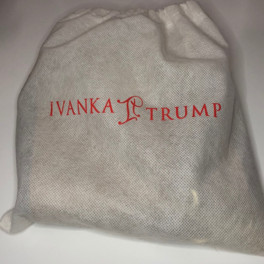 Ivanka Trump Small Crossbody Purse (White/Beige)